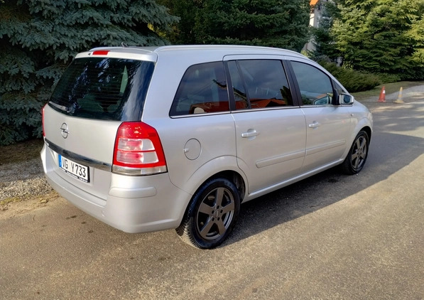 Opel Zafira cena 16900 przebieg: 189000, rok produkcji 2009 z Piotrków Trybunalski małe 56
